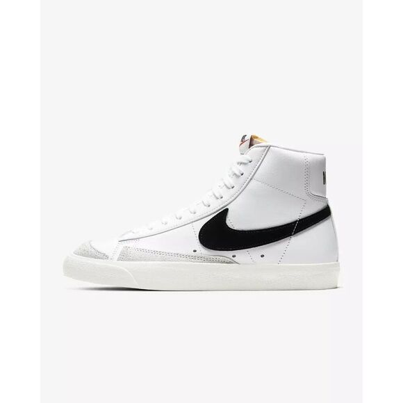 Nike Blazer Mid '77 CZ1055-100 Sneakers Women's 11.5 White Leather Shoes HAM179 - Picture 9 of 15